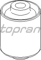 Втулка, балка моста TOPRAN 722 166