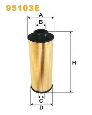 Топливный фильтр WIX FILTERS 95103E
