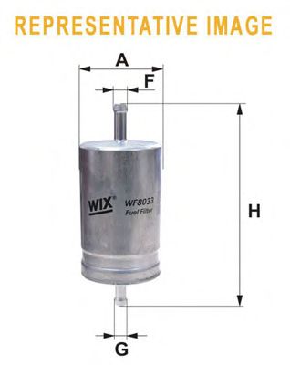 Топливный фильтр WIX FILTERS WF8314