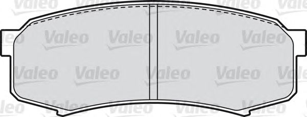 Тормозные колодки VALEO 598777