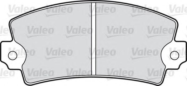 Тормозные колодки VALEO 598085