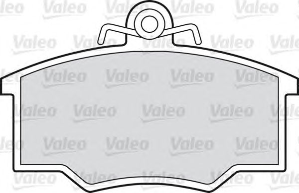 Тормозные колодки VALEO 598205