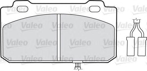 Гальмівні колодки VALEO 598130