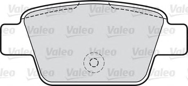 Тормозные колодки VALEO 598633