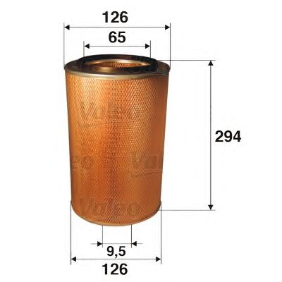 Воздушный фильтр VALEO 585703