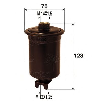 Топливный фильтр VALEO 587213