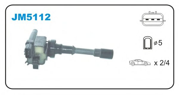 Катушка зажигания JANMOR JM5112