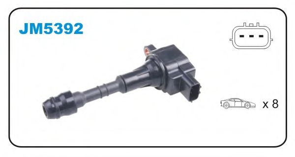 Катушка зажигания JANMOR JM5392