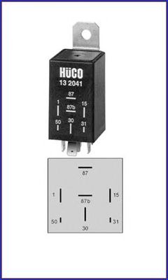 Реле топливного насоса HUCO 132041
