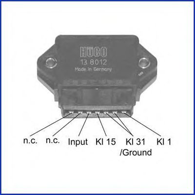 Коммутатор зажигания HUCO 138012