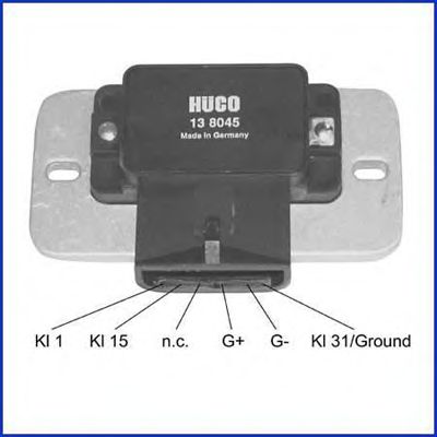 Коммутатор зажигания HUCO 138045