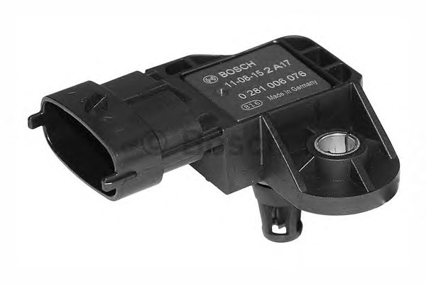 Датчик, давление наддува BOSCH 0 281 006 076