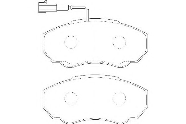 Тормозные колодки WAGNER WBP23917A