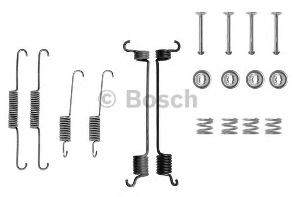 Монтажный комплект тормозных колодок BOSCH 1 987 475 124