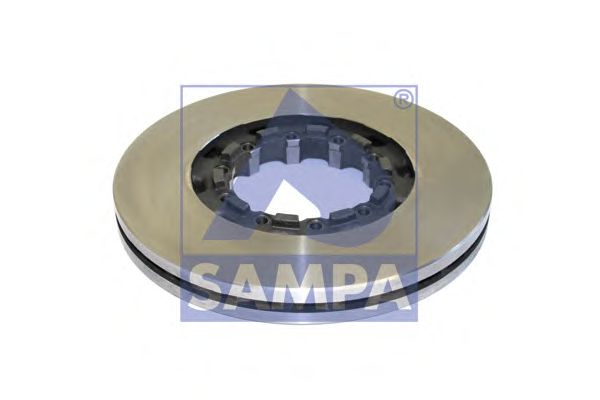Тормозной диск SAMPA 075.158