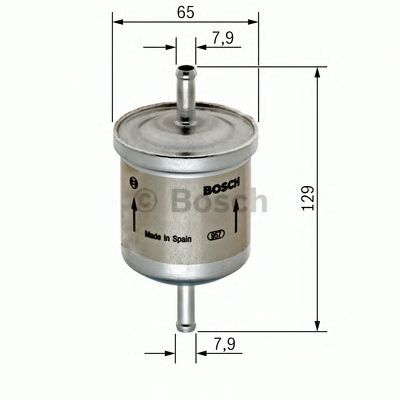 Топливный фильтр BOSCH 0 450 905 974