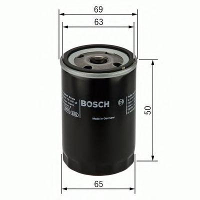 Масляный фильтр BOSCH F 026 407 089