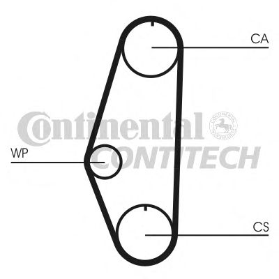 Помпа + комплект ГРМ CONTITECH CT629WP1