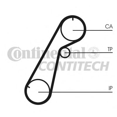 Ремінь ГРМ CONTITECH CT1020