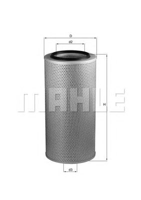 Воздушный фильтр KNECHT LX 274
