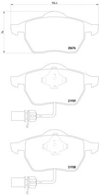 Тормозные колодки TEXTAR 2193881