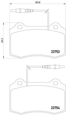 Тормозные колодки TEXTAR 2375301