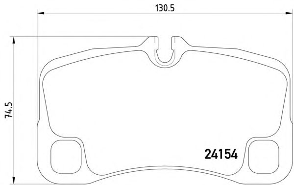 Тормозные колодки TEXTAR 2415401