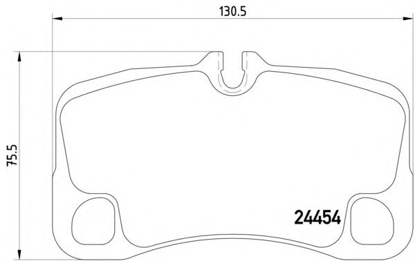 Тормозные колодки TEXTAR 2445403