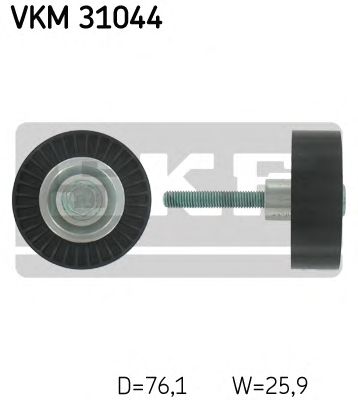 Направляющий / паразитный ролик поликлинового ремня SKF VKM 31044