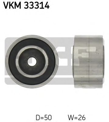 Направляющий / паразитный ролик поликлинового ремня SKF VKM 33314