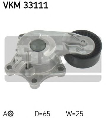 Натяжной ролик поликлинового ремня SKF VKM 33111