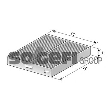 Фильтр салона FRAM CF10825