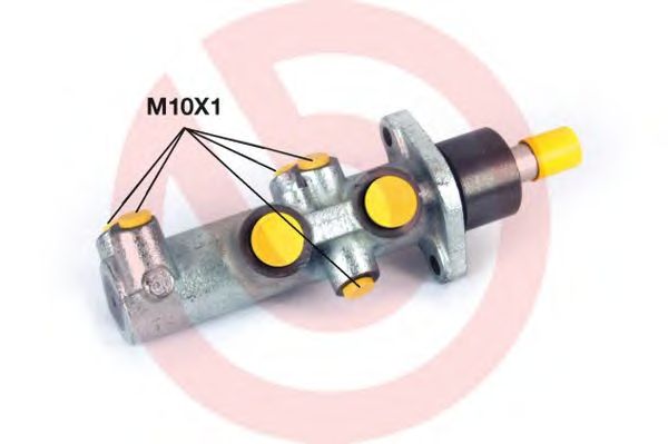 Главный тормозной цилиндр BREMBO M 61 043