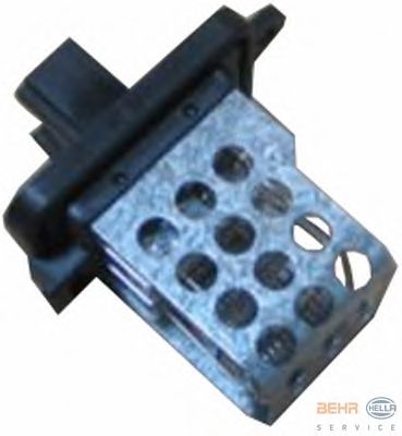 Реостат вентилятора обігрівача HELLA 9ML 351 321-581