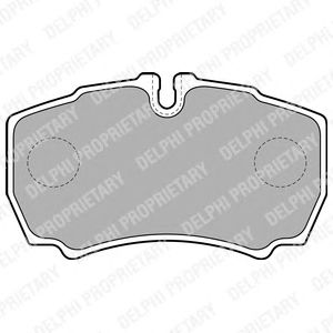Тормозные колодки DELPHI LP1826