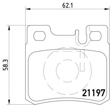 Тормозные колодки HELLA 8DB 355 007-361