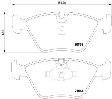 Тормозные колодки HELLA 8DB 355 007-411