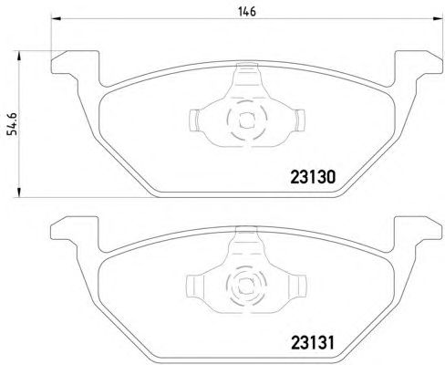 Тормозные колодки HELLA 8DB 355 008-591