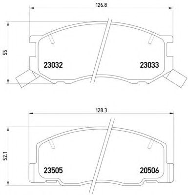 Тормозные колодки HELLA 8DB 355 009-481