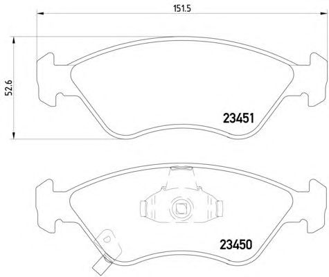 Тормозные колодки HELLA 8DB 355 009-931
