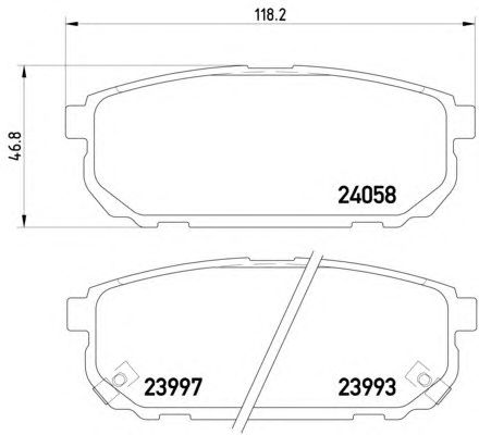 Тормозные колодки HELLA 8DB 355 010-871
