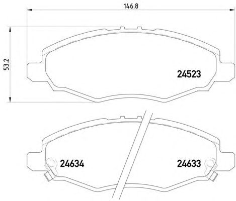 Тормозные колодки HELLA 8DB 355 013-181