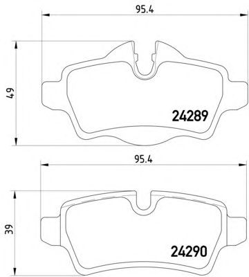 Тормозные колодки HELLA 8DB 355 013-661