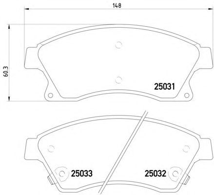 Тормозные колодки HELLA 8DB 355 015-231