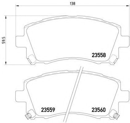 Тормозные колодки HELLA 8DB 355 017-291