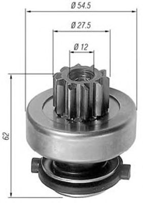 Бендикс стартера MAGNETI MARELLI 940113020193