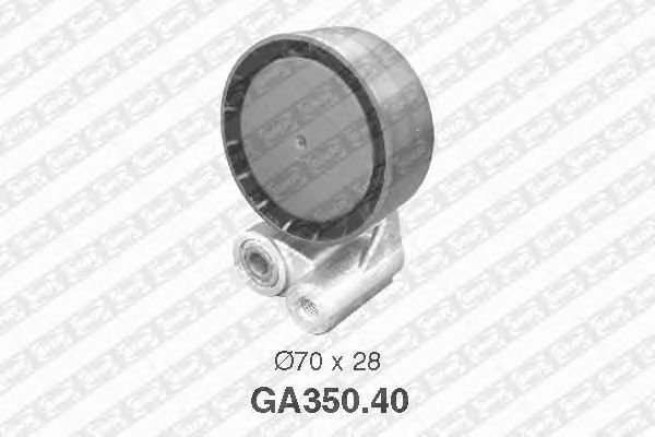 Натяжной ролик поликлинового ремня SNR GA350.40