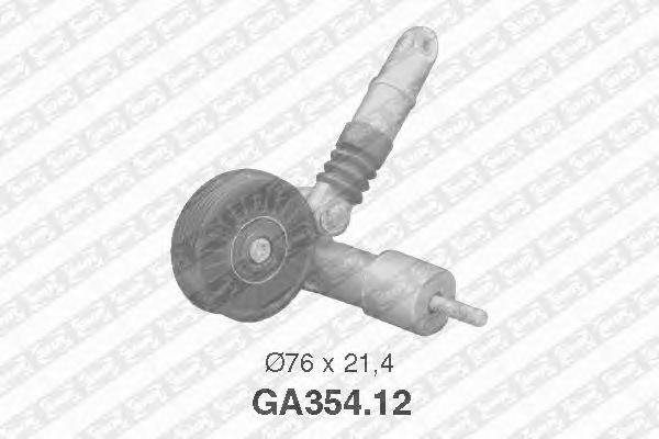 Натяжной ролик поликлинового ремня SNR GA354.12