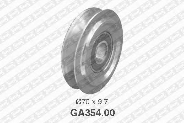 Направляющий / паразитный ролик поликлинового ремня SNR GA354.00