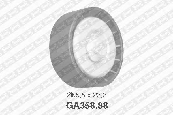 Направляющий / паразитный ролик поликлинового ремня SNR GA358.88